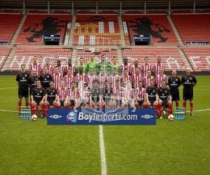 yapboz Takım Sunderland AFC 2008-09